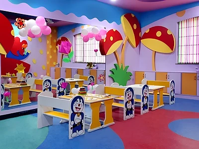 Image of Play School Interior Services in Coimbatore - 2